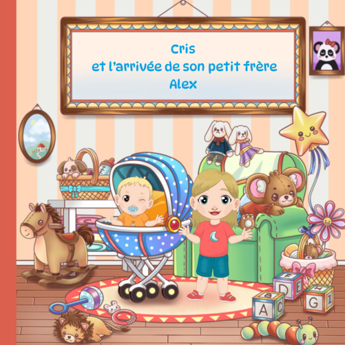 Livre personnalisé - L'arrivée de mon petit frère