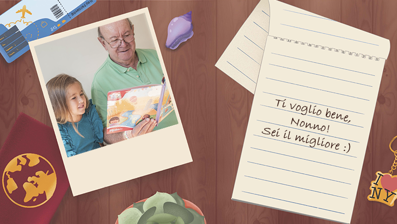 <h2>Una storia per momenti speciali</h2>